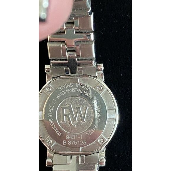 Raymond Weil Parsifal Stainless With Diamond Dial Watch-RARE - Picture 4 of 12